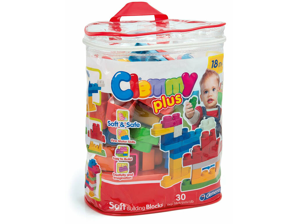 Clemmy Plus Sachet 30 Blocs Clementoni 14879