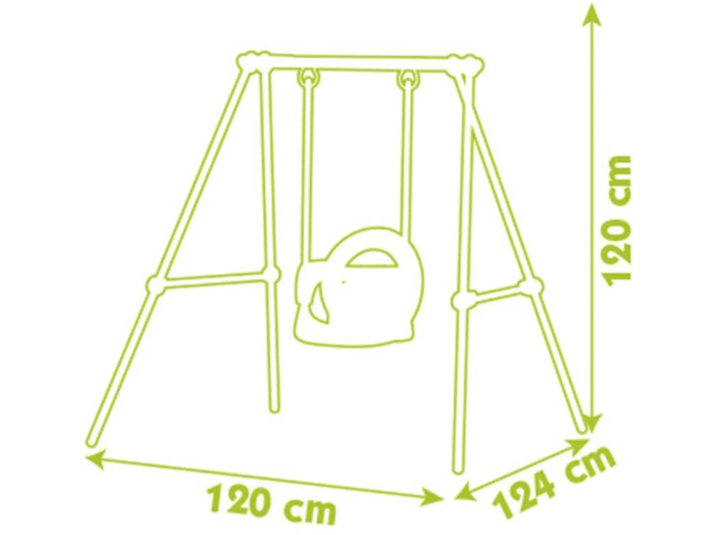 Dondolo metal Baby Swing