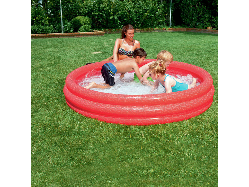 Piscina gonfiabile 3 anelli 152x30 cm Bestway 51026