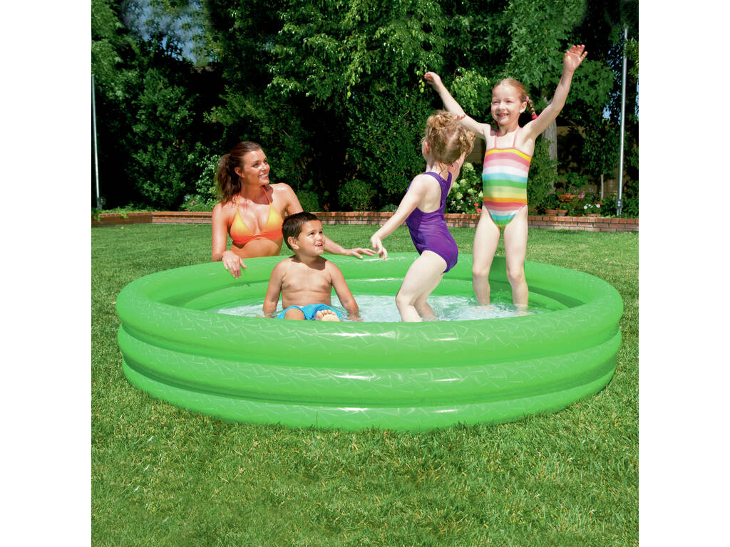 Piscina gonfiabile 3 anelli 152x30 cm Bestway 51026