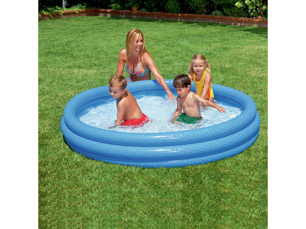 Piscina gonfiabile 3 anelli 152x30 cm Bestway 51026