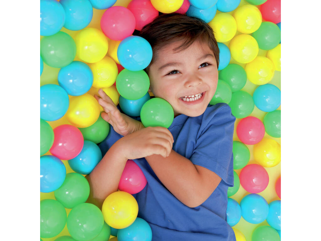 100 Palline di plastica colori assortiti Bestway 52027