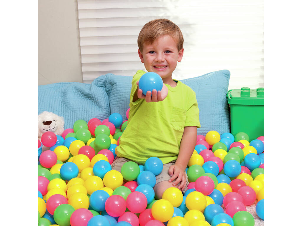 100 Palline di plastica colori assortiti Bestway 52027