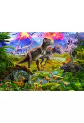  PUZZLE 500 Rencontre des Dinosaures