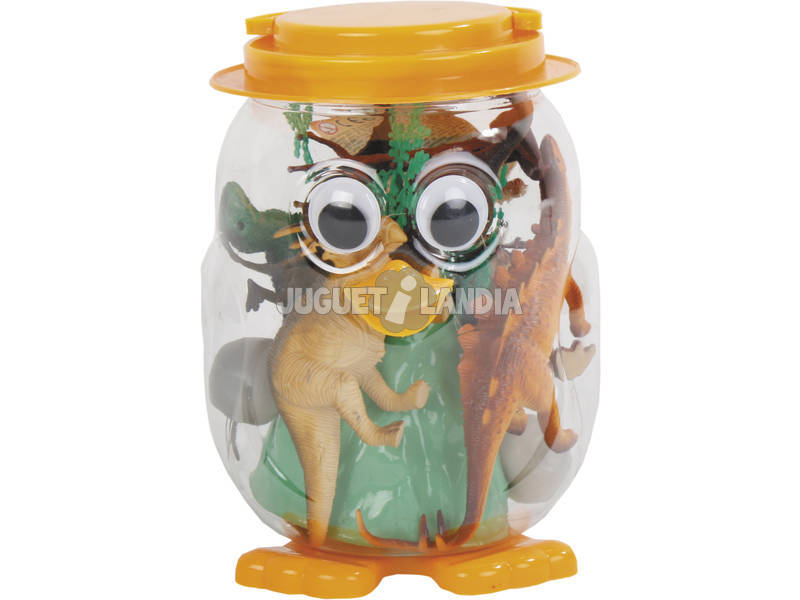 Set de 6 Dinosaures Boite Canard