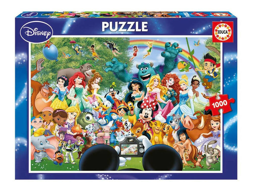 Puzzle 1000 Monde Merveilleux de Disney II
