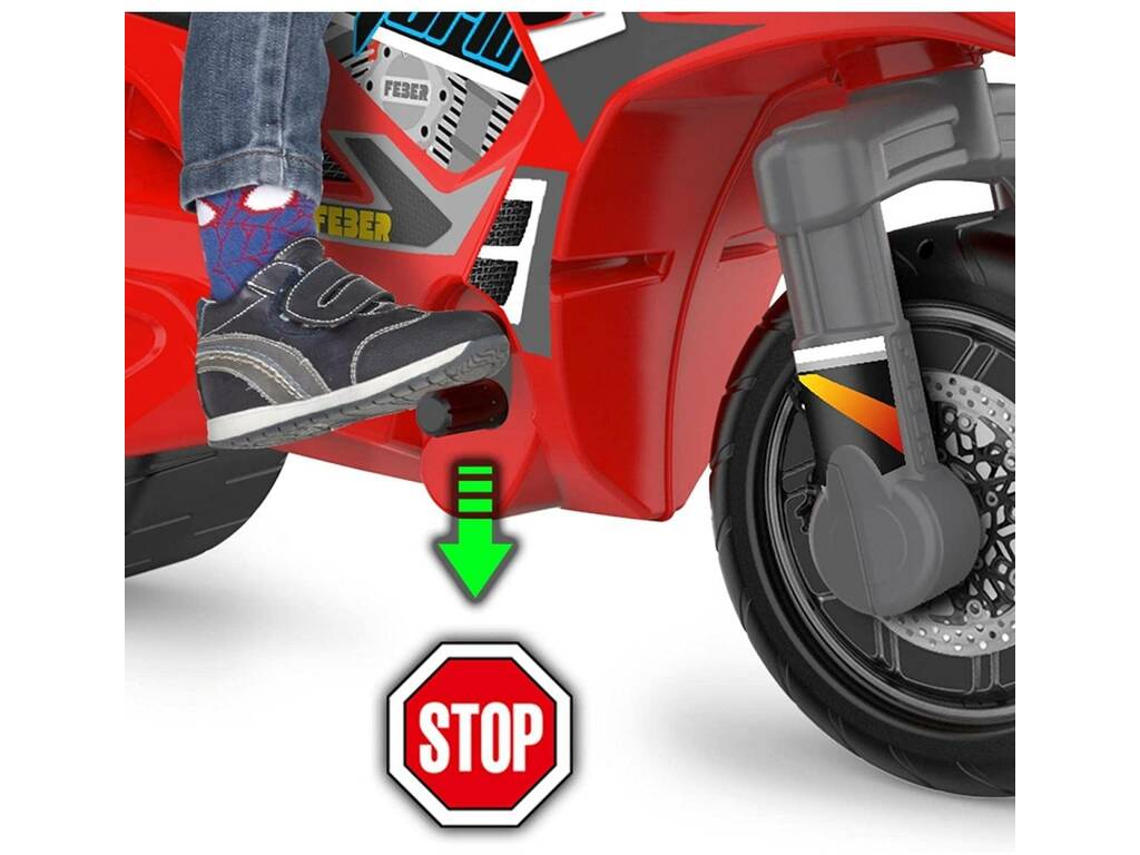 Motofeber Turbo Hybride 6v Famosa 800013781
