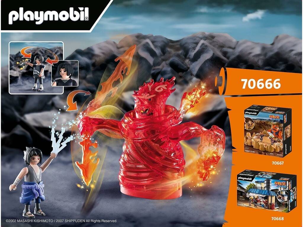 Playmobil Naruto Shippuden Sasuke Vs. Itachi 70666