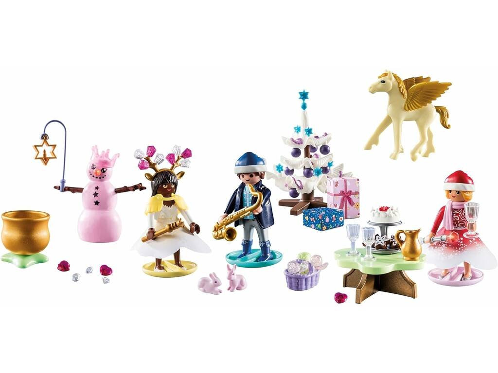 Playmobil Calendário de Advento Arcoíris de Natal 71348