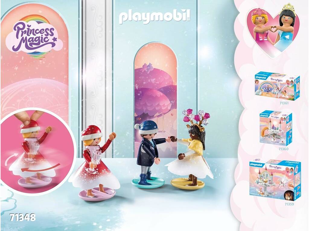 Playmobil Calendário de Advento Arcoíris de Natal 71348