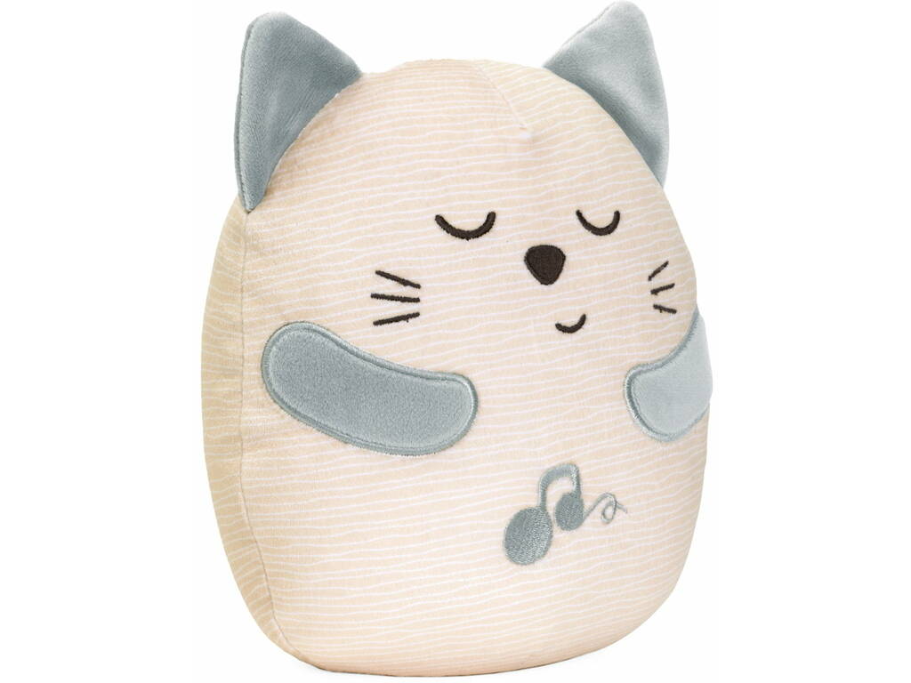 Peluche gattino che fa le fusa con musica