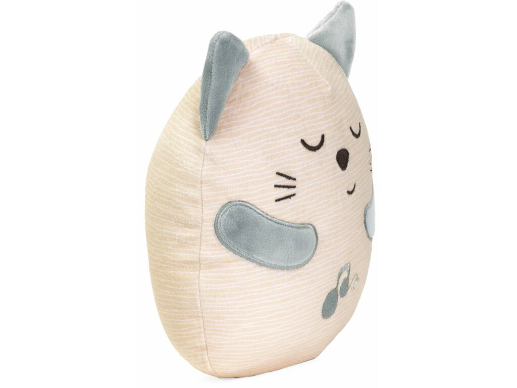 Peluche gattino che fa le fusa con musica
