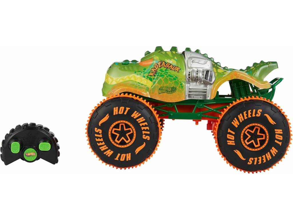 Hot Wheels Monster Trucks Veicolo Rageasaur Auto radiocomandata