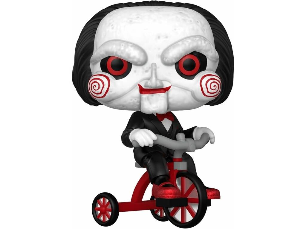 Funko Pop Plus Saw Figura Billy The Puppet su triciclo