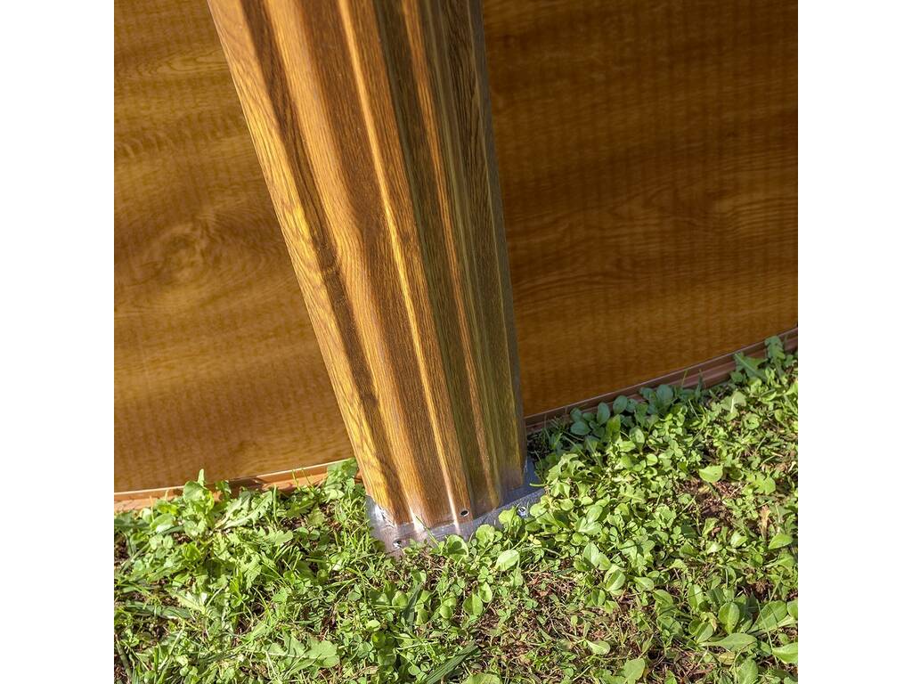 Piscina Gre Pacific Imitazione Legno 460x120 cm Gre KIT460W
