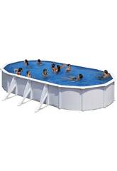 Piscina Oval Fidji 730x375x120 cm Gre KIT730ECO