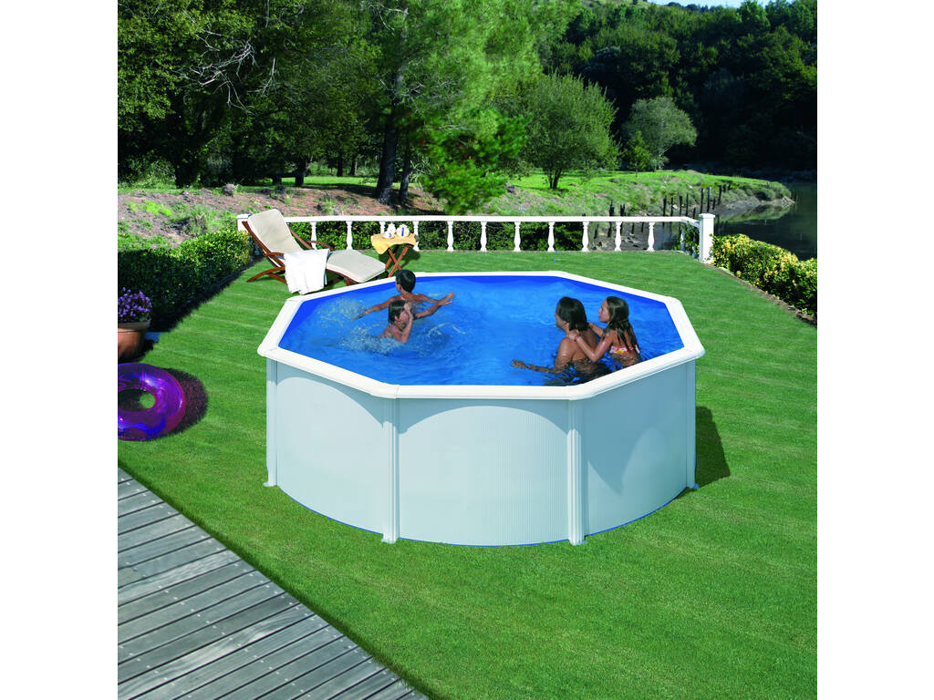 Piscina Circolare Fidji 300x120 cm Gre KIT300ECO