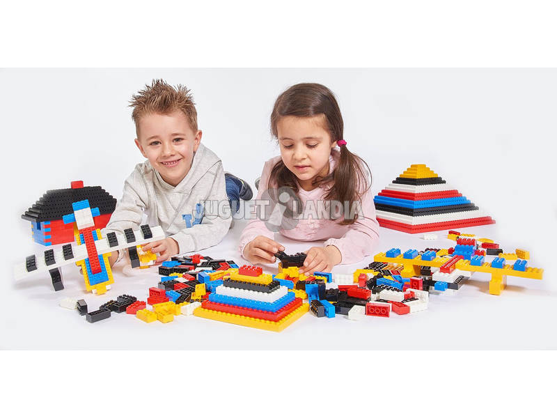 Blox Bote con 100 Bloques Amarillos