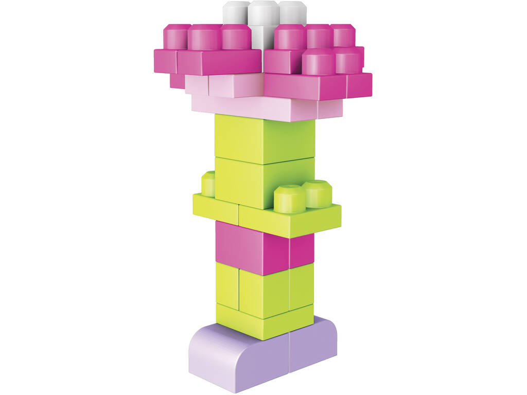 Mega Bloks sac de 60 pièces Rose