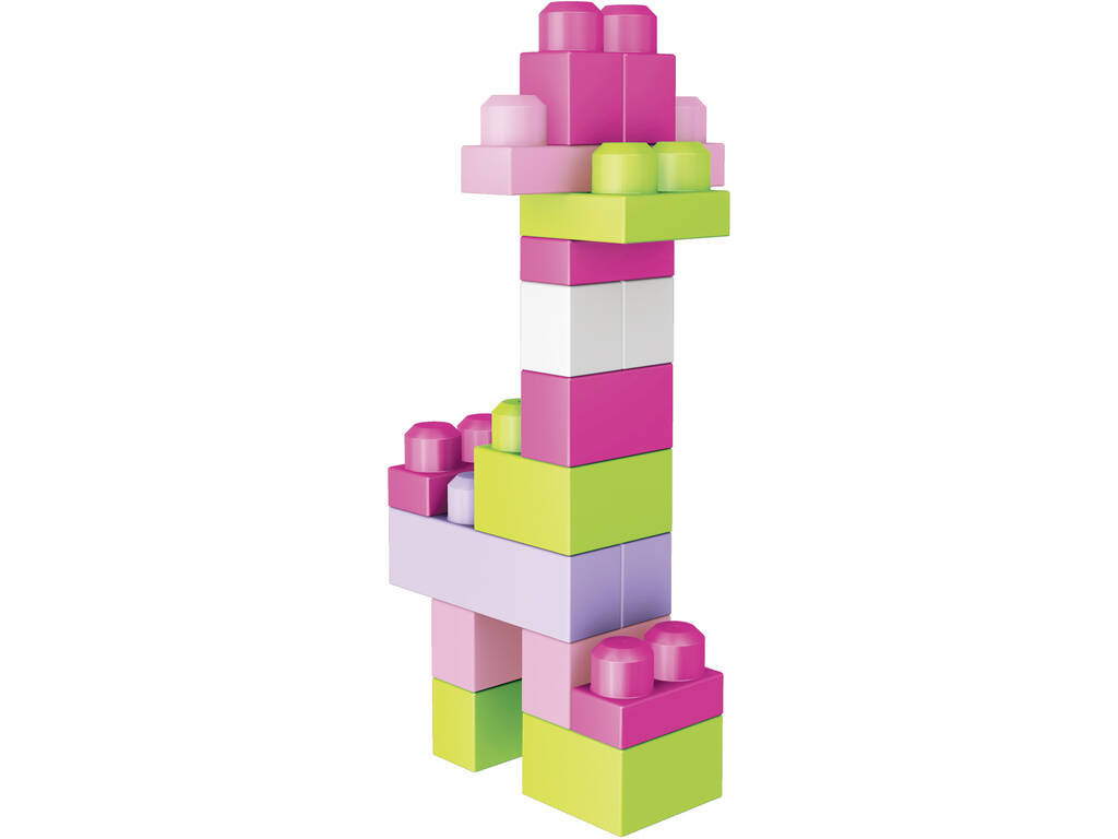 Mega Bloks sac de 60 pièces Rose