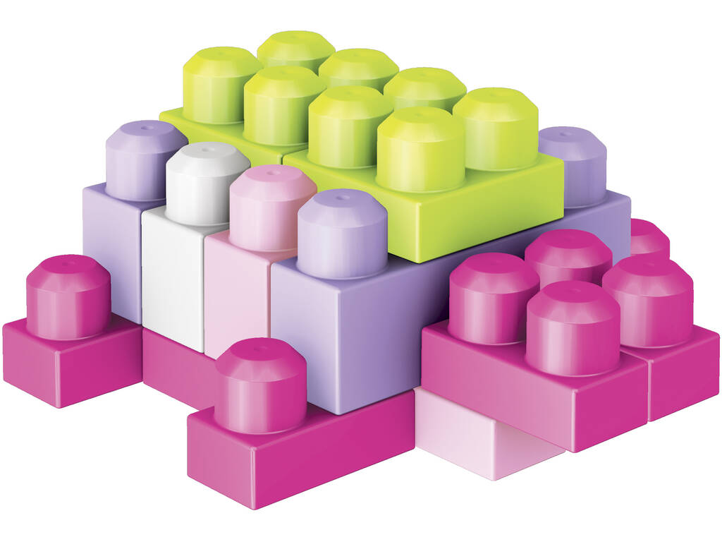 Mega Bloks sac de 60 pièces Rose