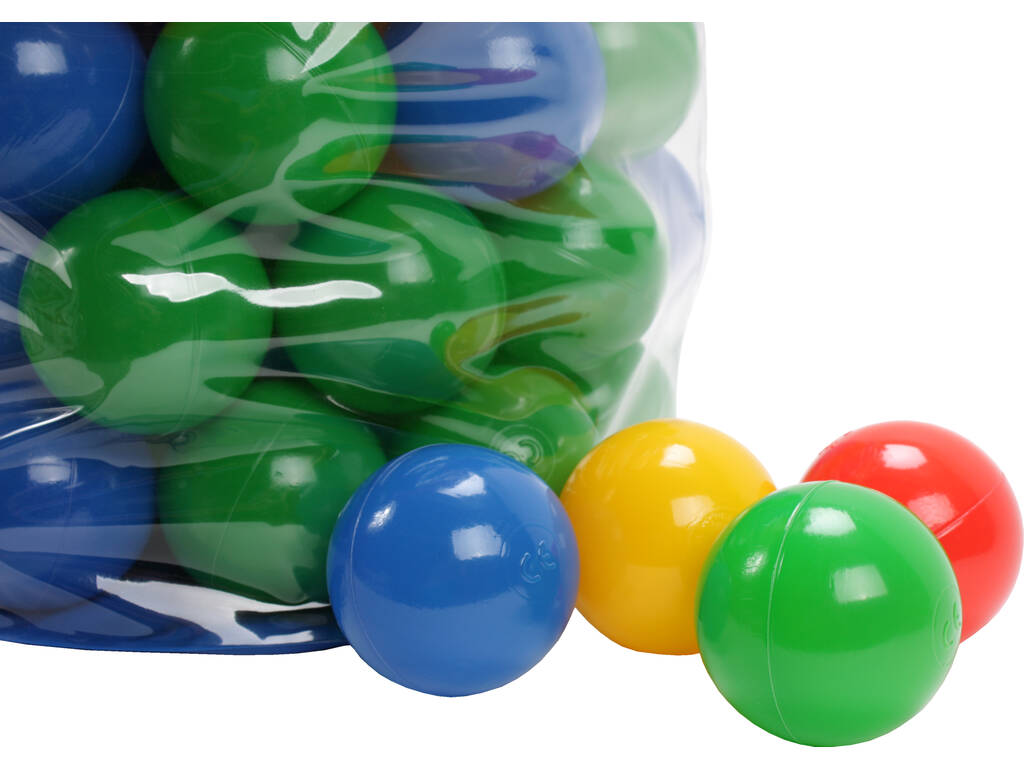 Sac de 100 Boules de Couleurs 7 cm