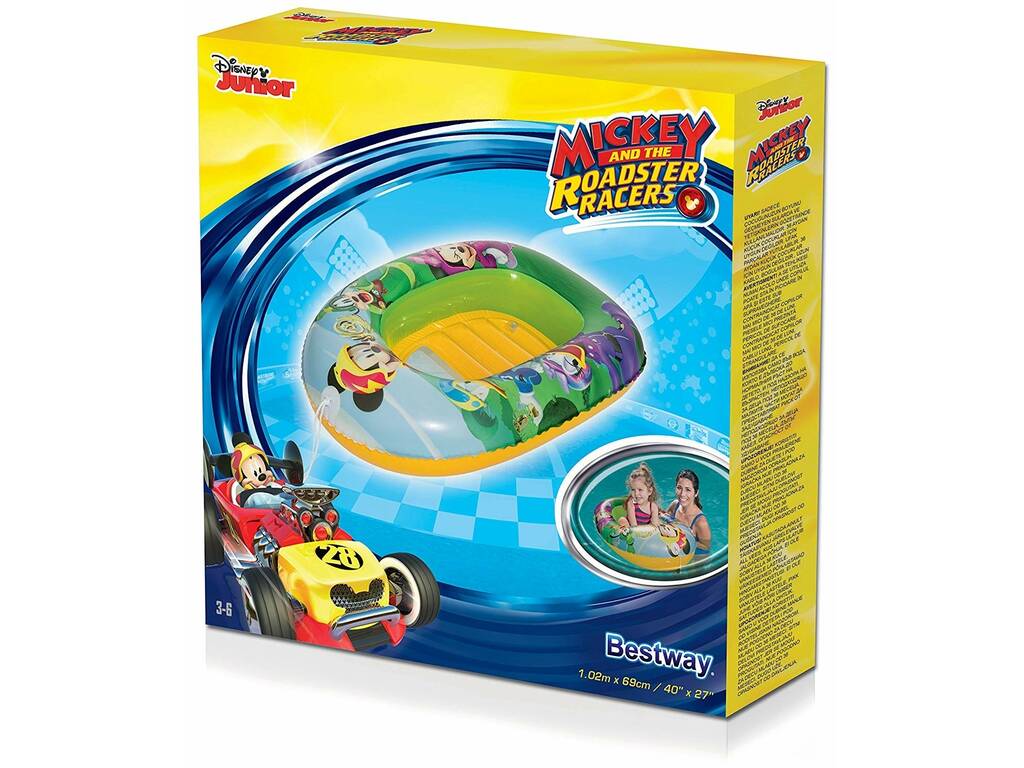 Canotto gonfiabile Mickey Mouse Clubhouse 102x69 cmBestway 910003B Bestway 91003B