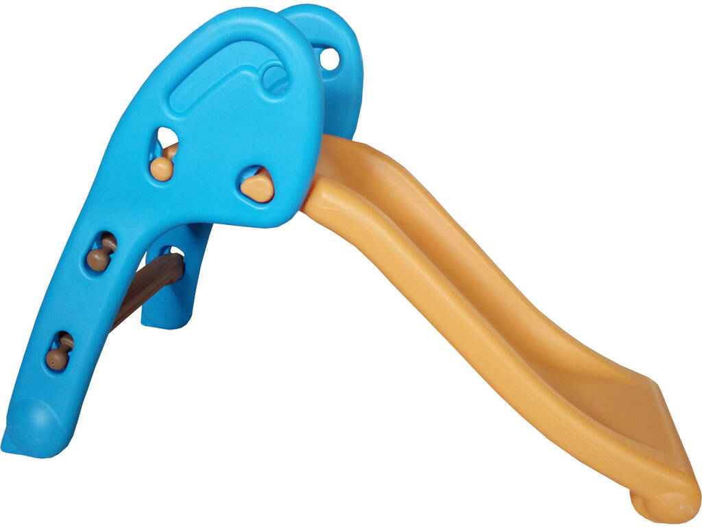 Scivolo pieghevole 107x35x70 cm Blu