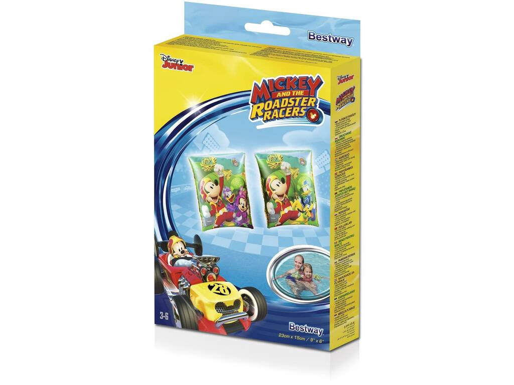Braccioli 23x15 cm Mickey Mouse Clubhouse Bestway 91002