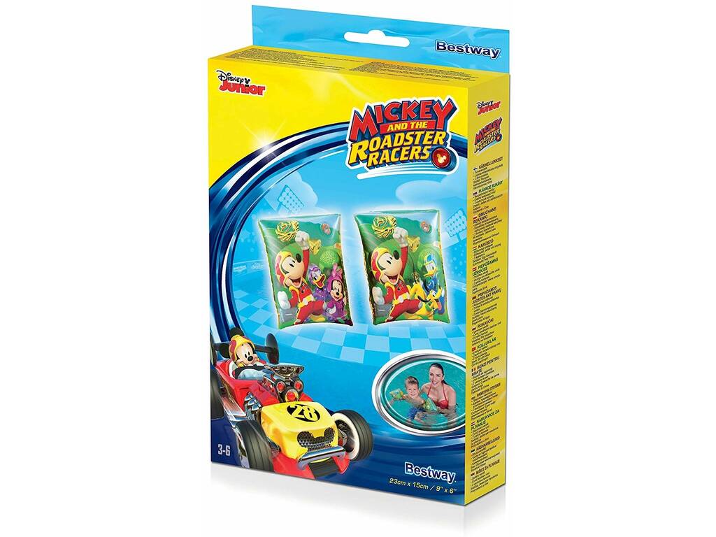 Braccioli 23x15 cm Mickey Mouse Clubhouse Bestway 91002