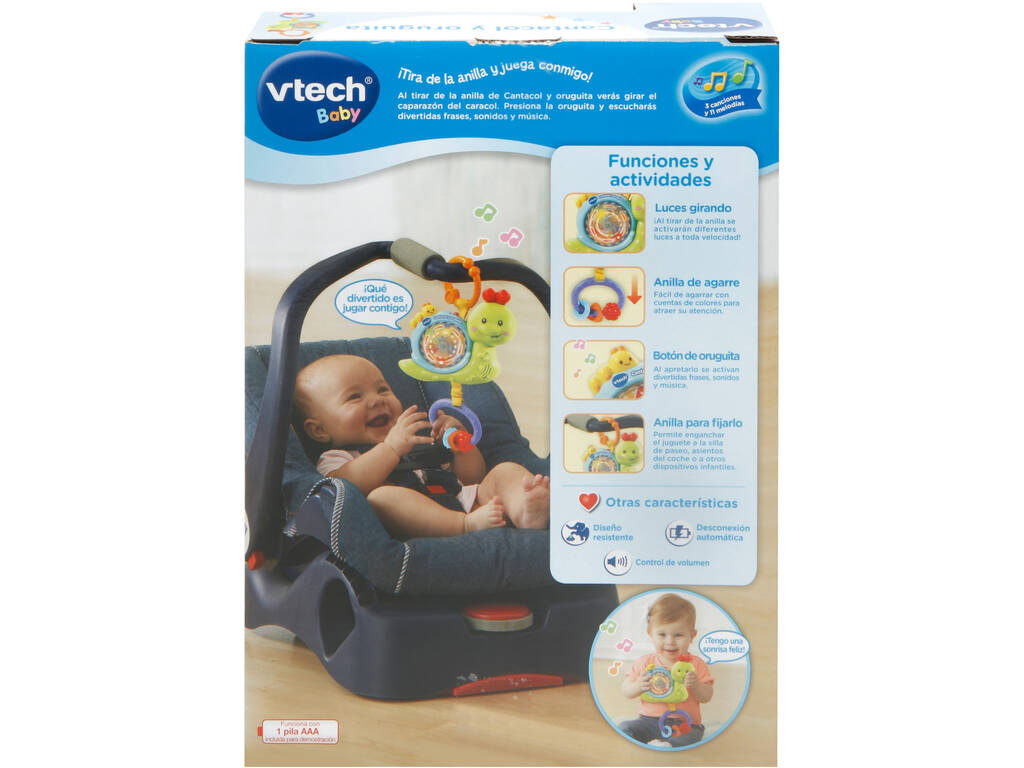 Sonaglietto Lumachina e Bruco Vtech 508522