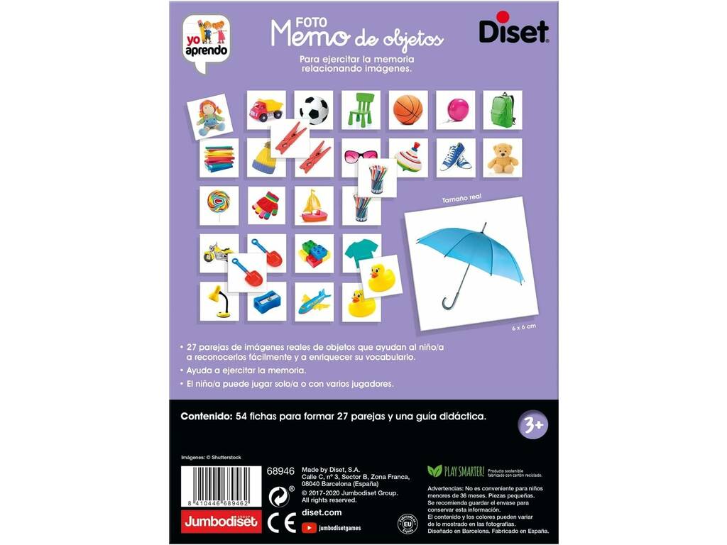 Memo Photo Objects Diset 68946