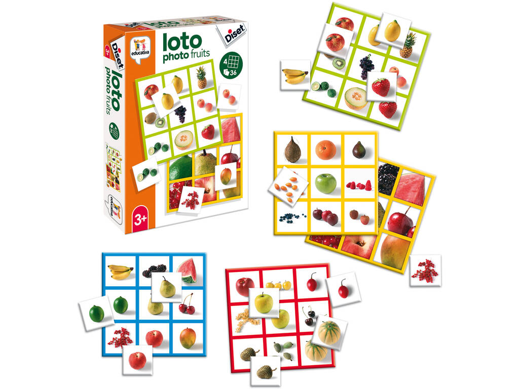 Loto Photo Fruits Diset 68943