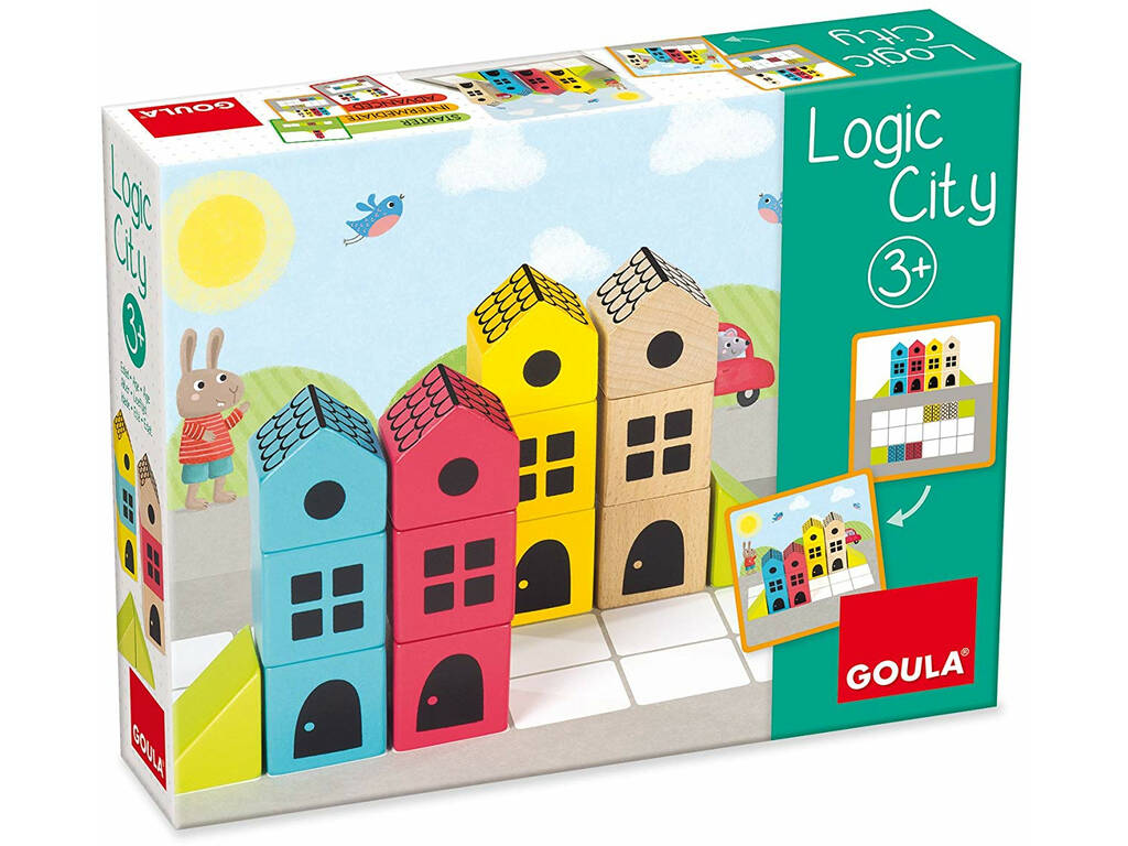 Logic City in Legno Goula 50200