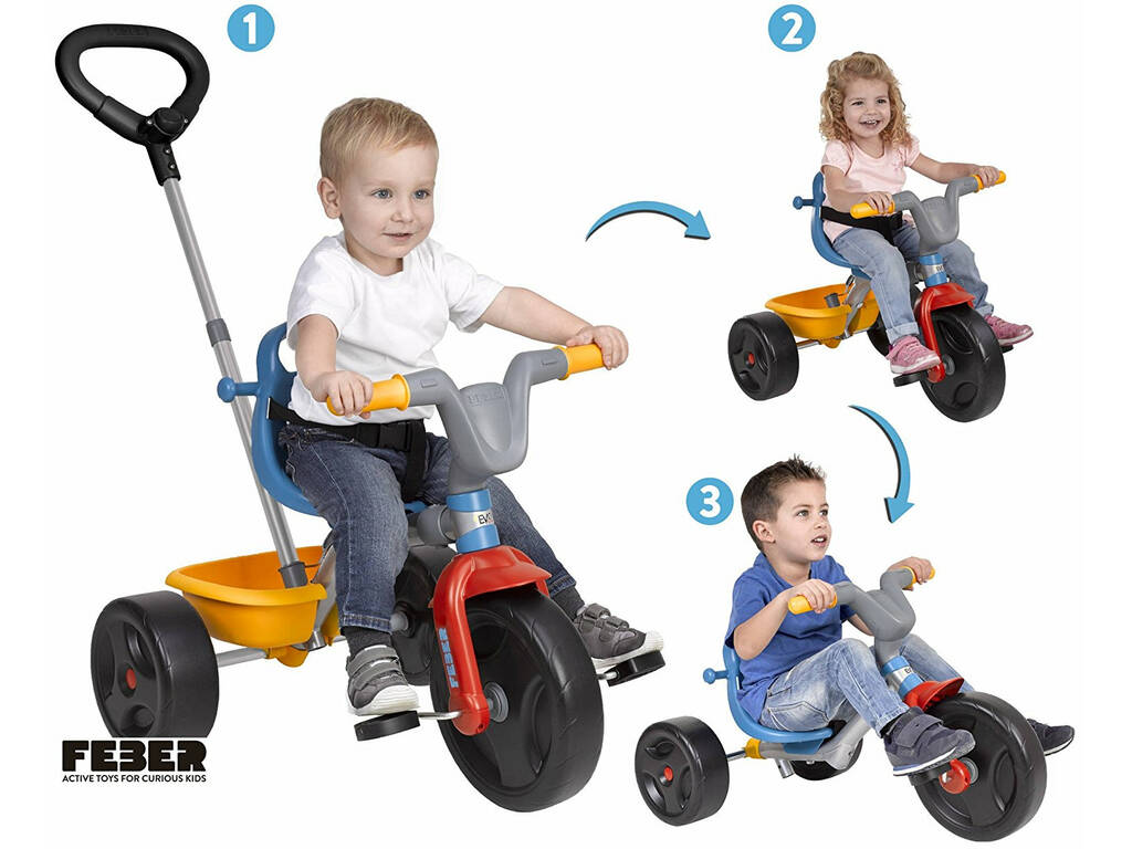 Triciclo Evo Trike 3x1 Famosa 800010943