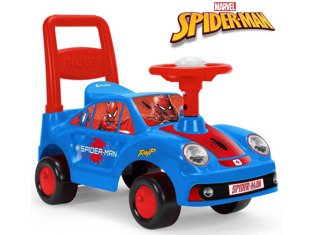 Andador Spiderman Racing Car Injusa 11060
