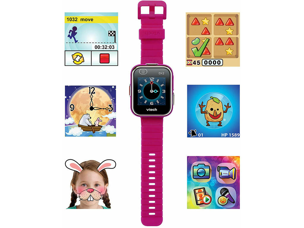 Kidizoom Smart Watch DX2 Lampone Vtech 193847
