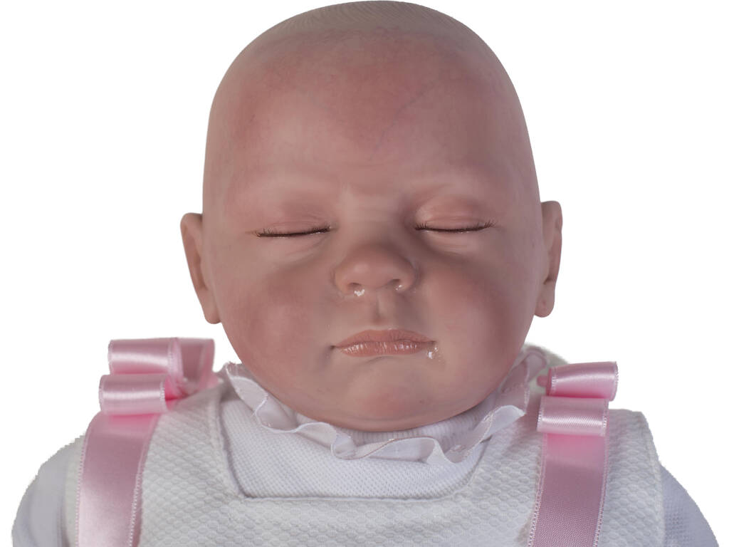 Bambola Reborn Baby 52 cm con Occhi Chiusi Berbesa 5303