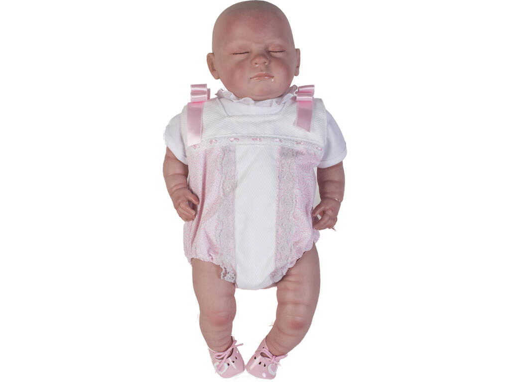 Bambola Reborn Baby 52 cm con Occhi Chiusi Berbesa 5303