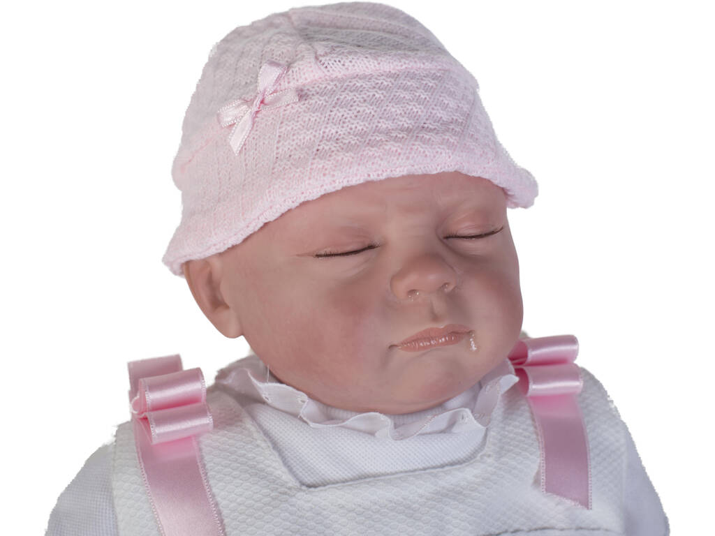 Bambola Reborn Baby 52 cm con Occhi Chiusi Berbesa 5303