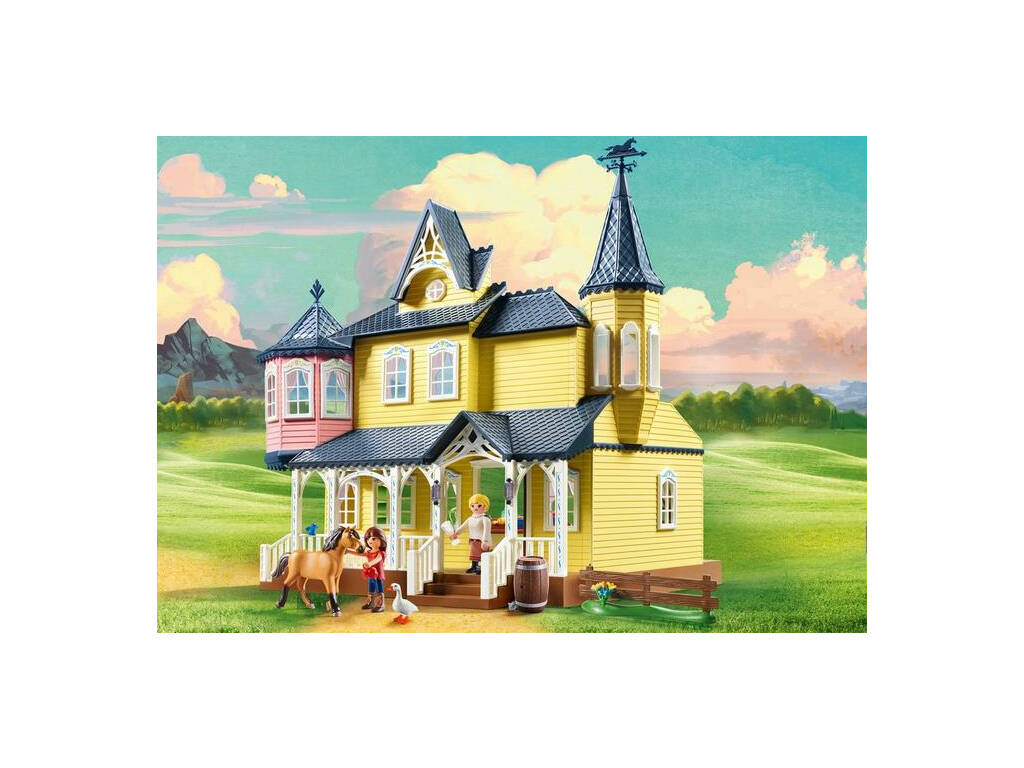 Playmobil Spirit Riding Free Casa di Lucky 9475