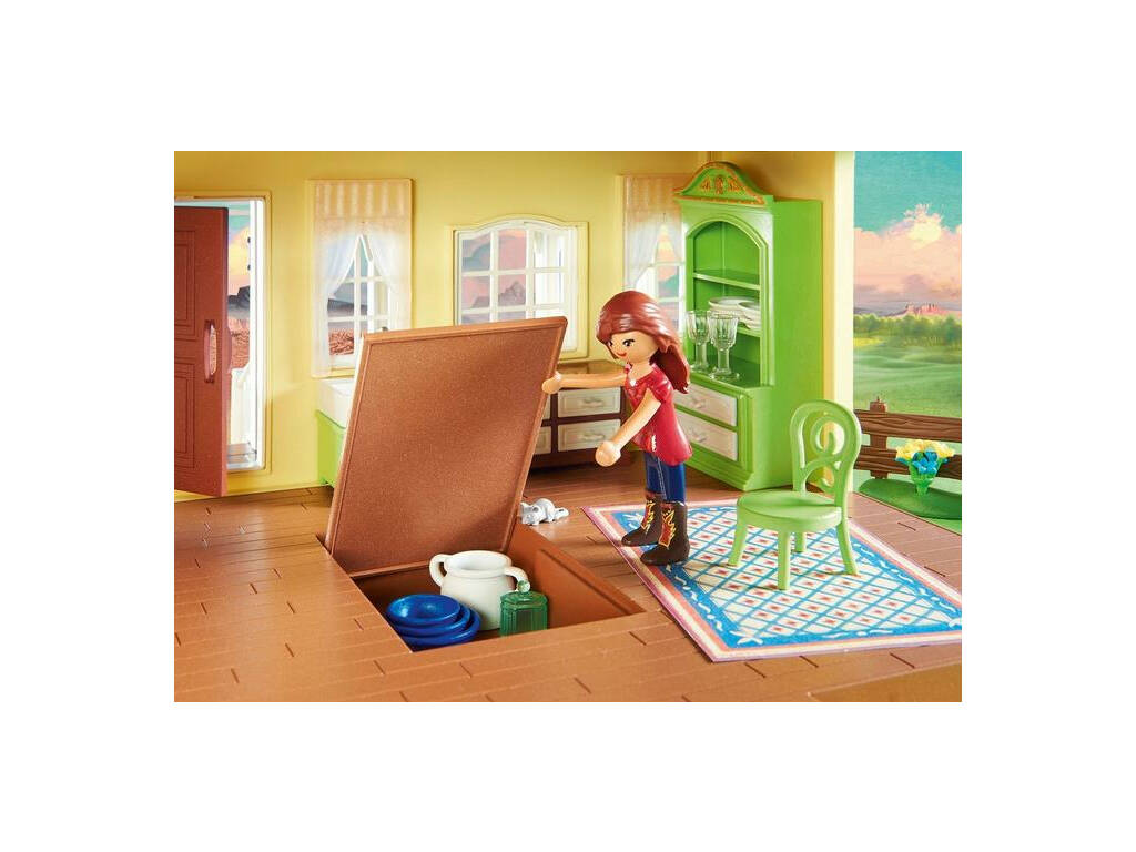 Playmobil Spirit Riding Free Casa di Lucky 9475