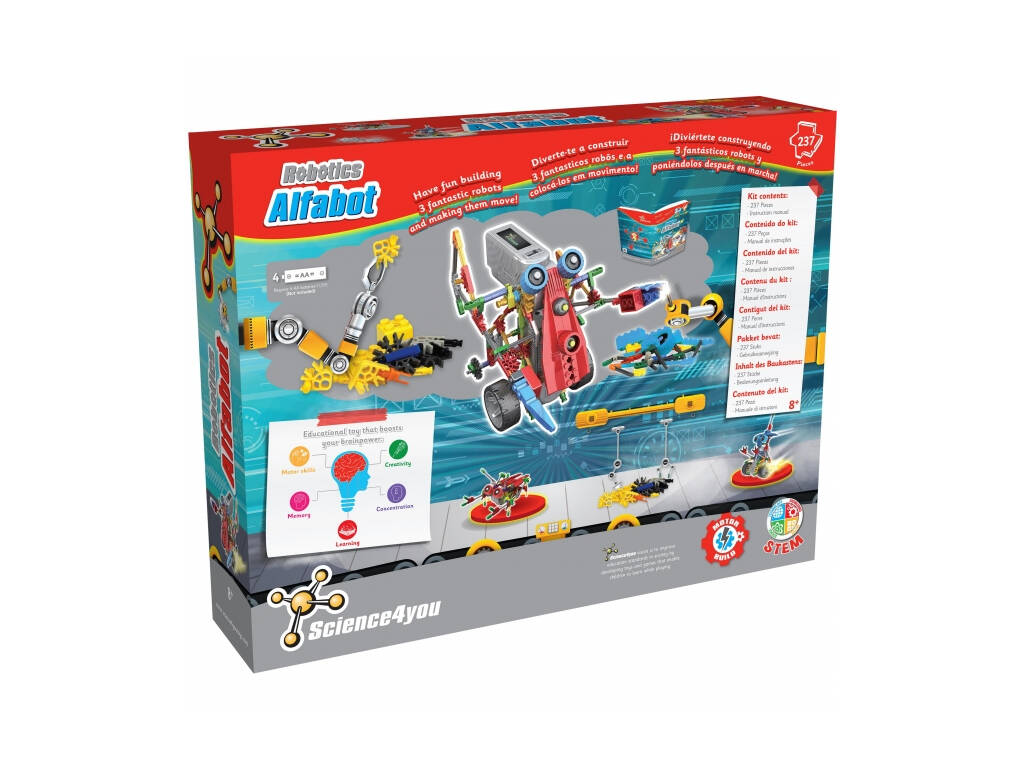 Robotics Alfabot 3 in 1 Science4you 60517