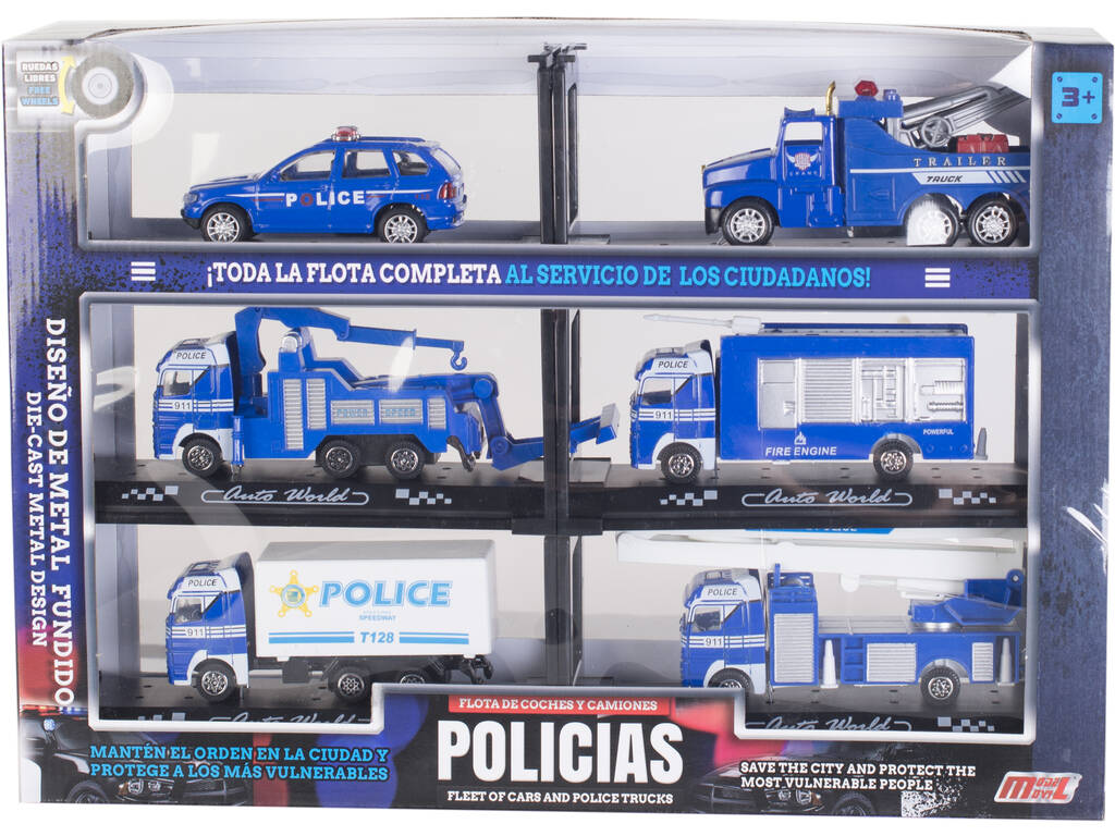 Véhicules de Police Flotte Complète