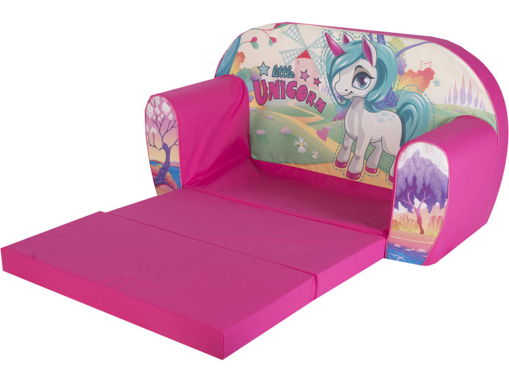 Canapé pour Enfants Licorne 42x76x35 cm.