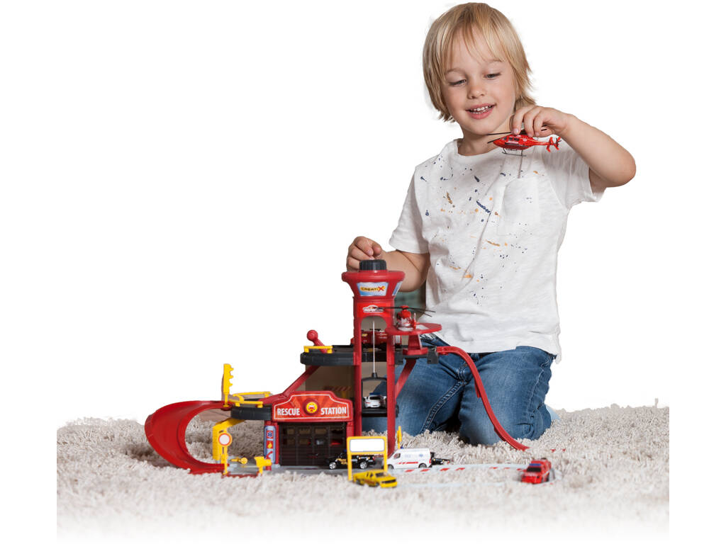 Majorette Creatix Estação de Resgate 5 Veículos Simba 2050019