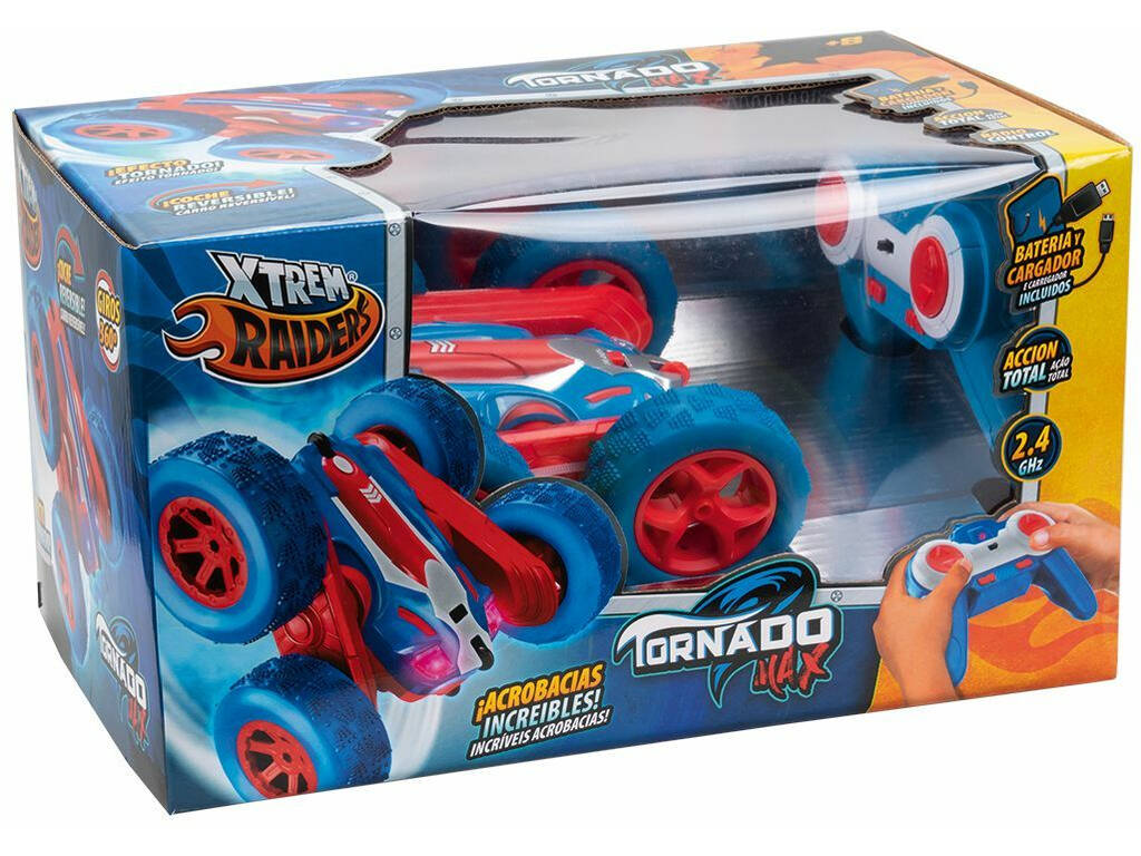 Jouet Radio commandé Xtreme Raiders Tornado Max World Brands XT180790
