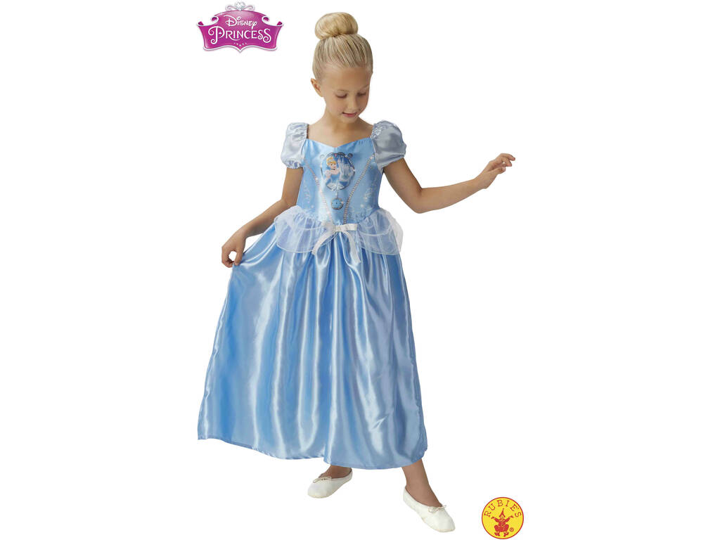 Déguisement Enfant Fille Cendrillon Fairytale Classic Taille M Rubies 62064M