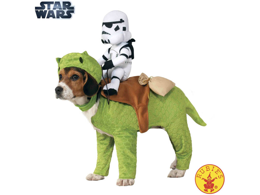 Costume per Animali Star Wars Dewback con Jinete Taglia unica Rubies 886582