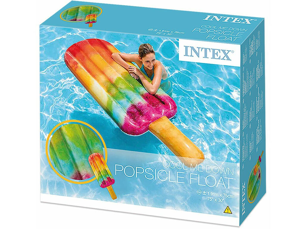 Matelas Gonflable Esquimau Tutti Frutti de 191x76 cm. Intex 58766